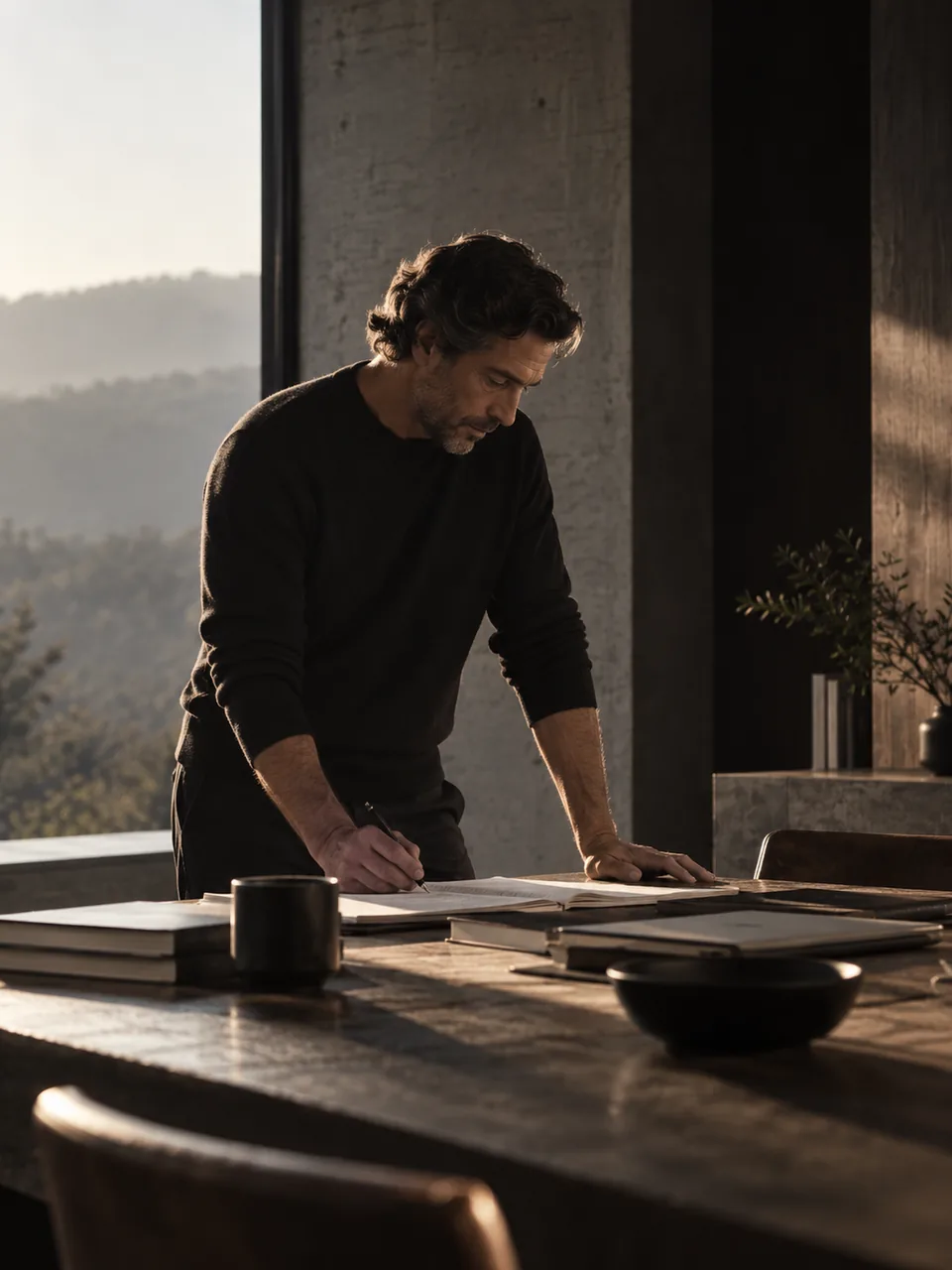 Dustin Lunde at work
